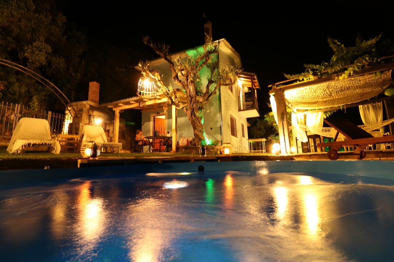 Villa Fakistra'S Blue House à Tsagkarada Extérieur photo
